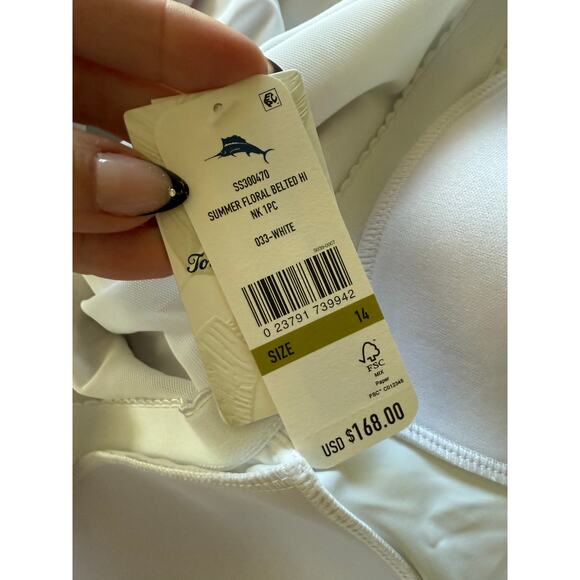 Tommy Bahama Ladies Swim Suit Size 14 - Picture 7 of 10